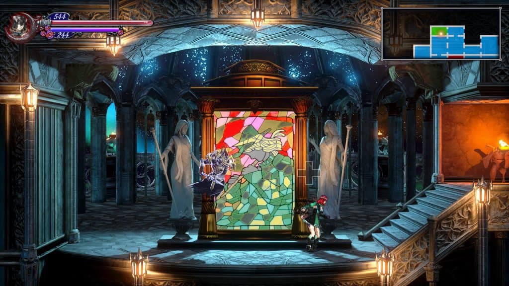 An Image Of Gameplay From Bloodstained Ritual Of The Night