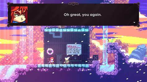 An Image Showing Gameplay From Celeste