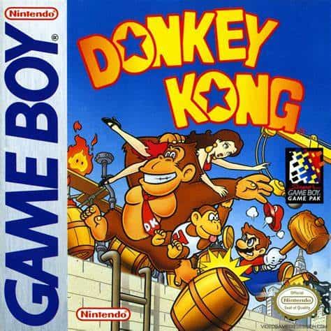 An Image Showing The Cover For Donkey Kong  