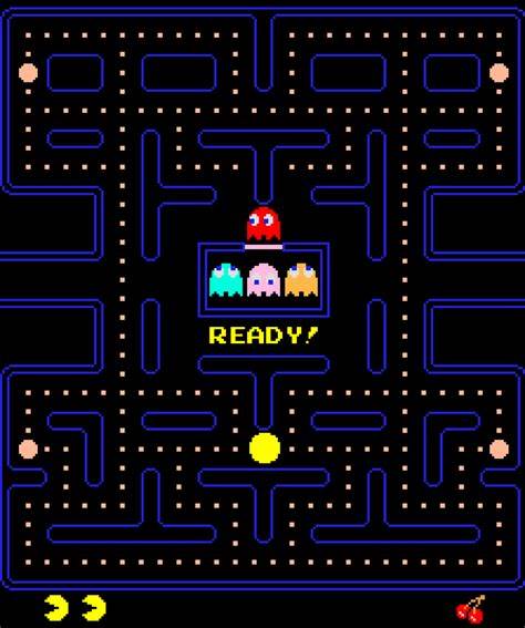 An Image Of Pacman Being Played