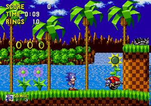 An Image Of A Level From Sonic 