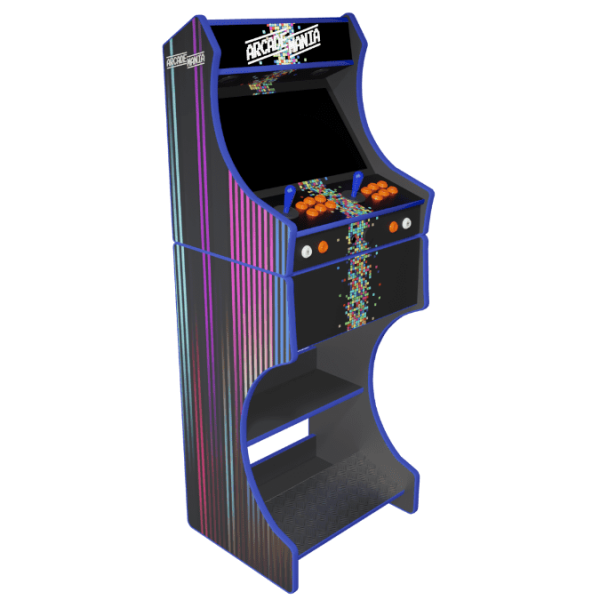 Arcade Machine With Arcade Mania V2 Artwork