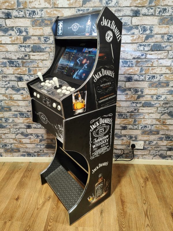 Jack Daniels Arcade Machine Facing Left