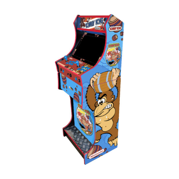 Donkey Kong Arcade Machine From The Right