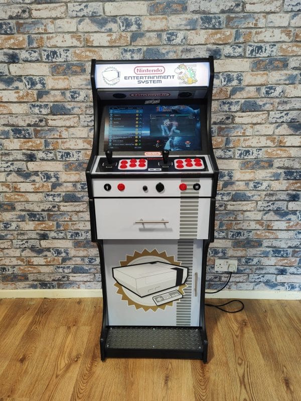 The Front Of The Nintendo Arcade Machine