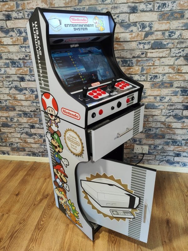 Nintendo Arcade Machine Facing Right