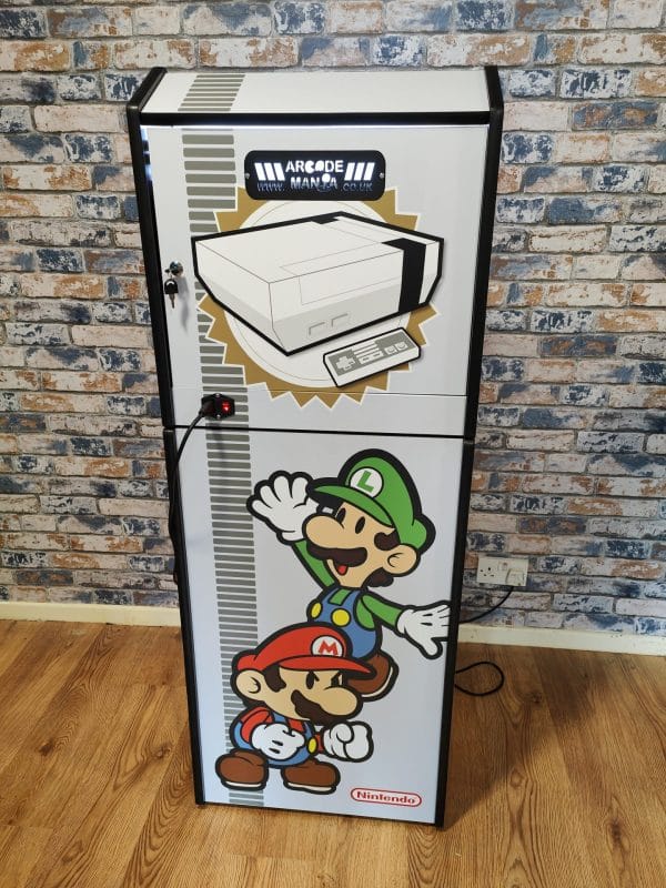 Nintendo Arcade Machine From The Back