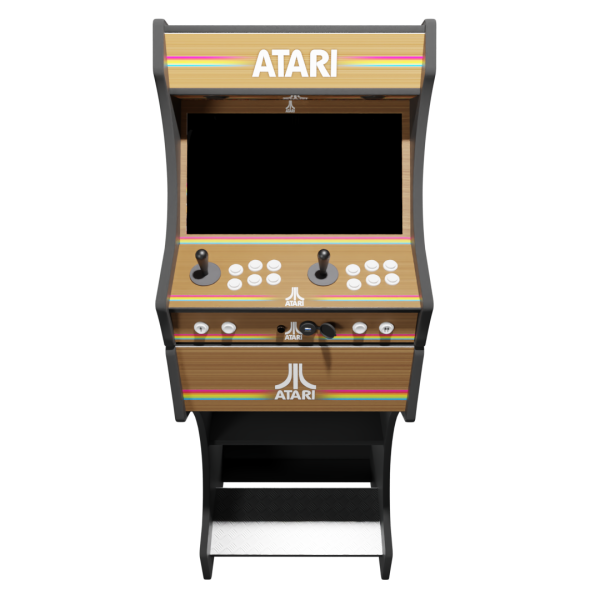 The Front View Of The Atari Arcade Machine.