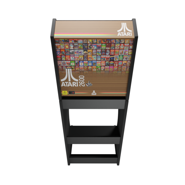 The Back View Of The Atari Arcade Machine.