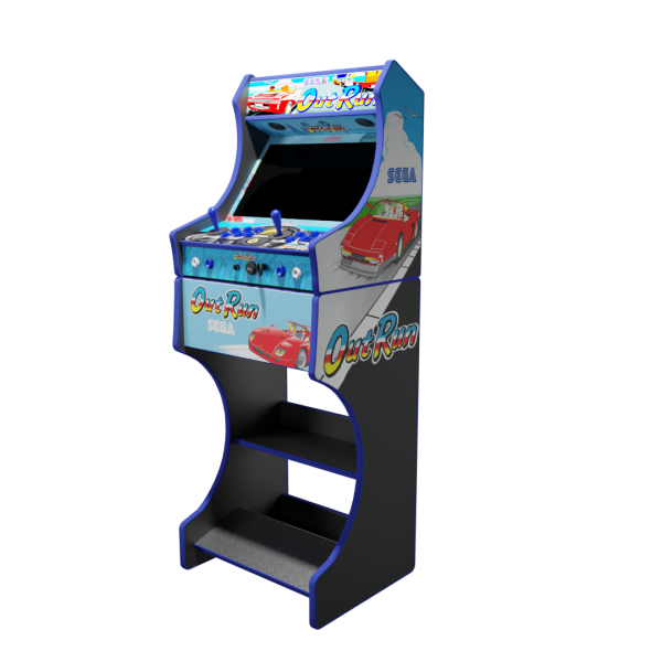 The Left Side View Of The Outrun Arcade Machine.