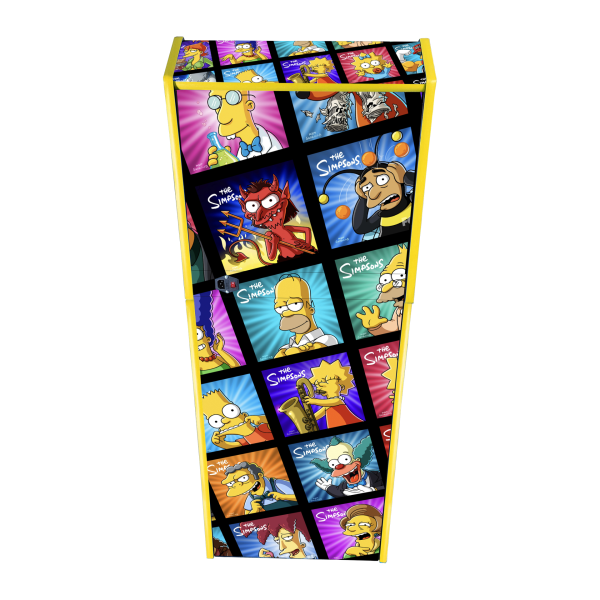 Simpsons Aracade Machine Back