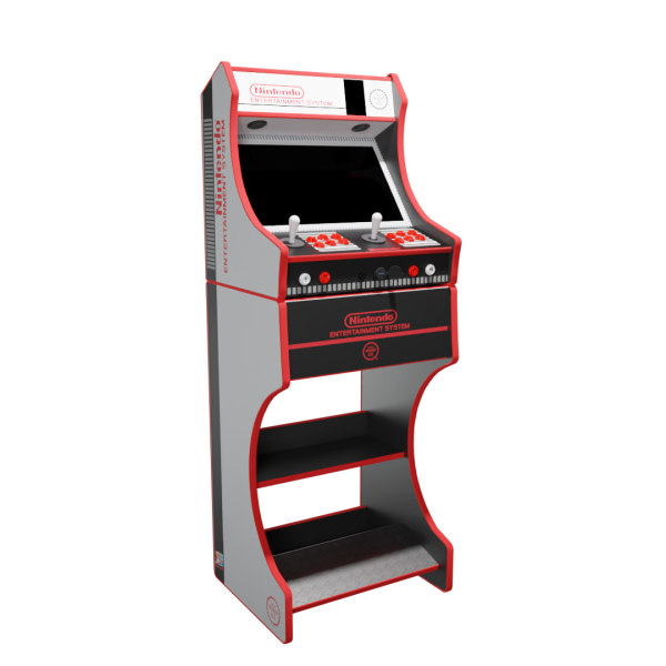 Nes Arcade Machine Right Side