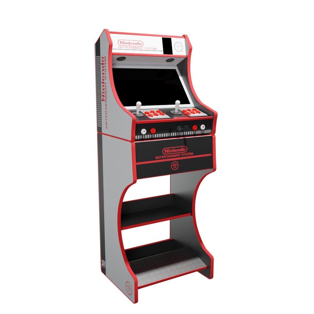 Nes Arcade Machine Right Side