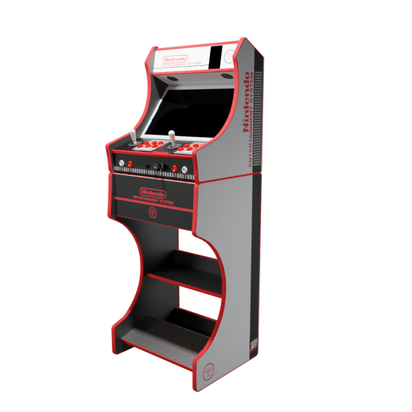 Nes Arcade Machine Left Side