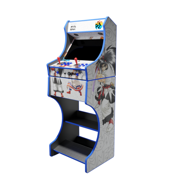 Neo Geo Arcade Machine Left Side.