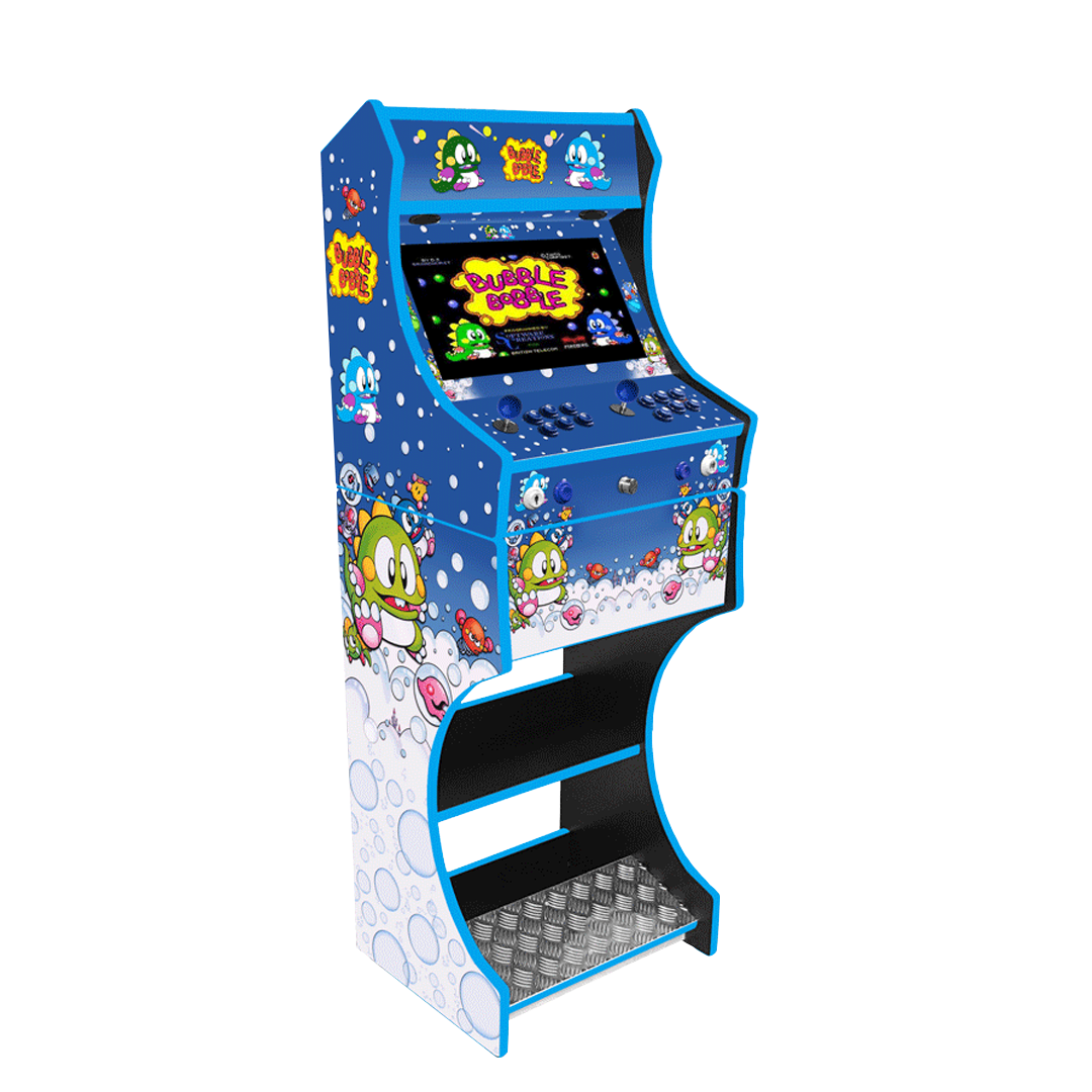 Bubble Bobble Arcade Machine Right Side