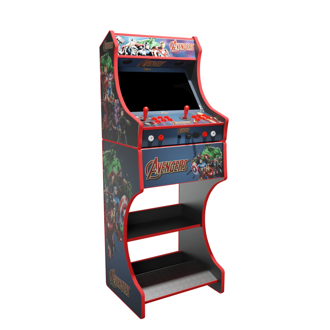 Avengers Arcade Machine Other Side