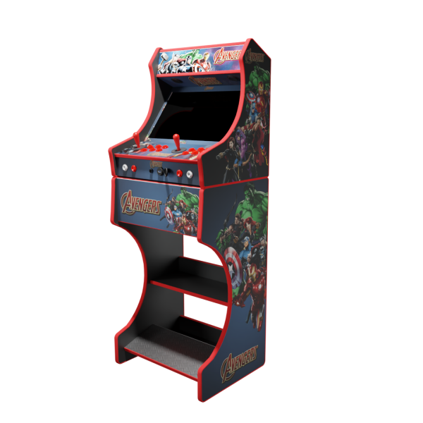 Avengers Arcade Machine Side