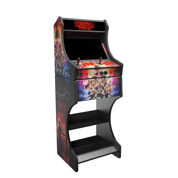 Stranger Things Arcade Machine Side