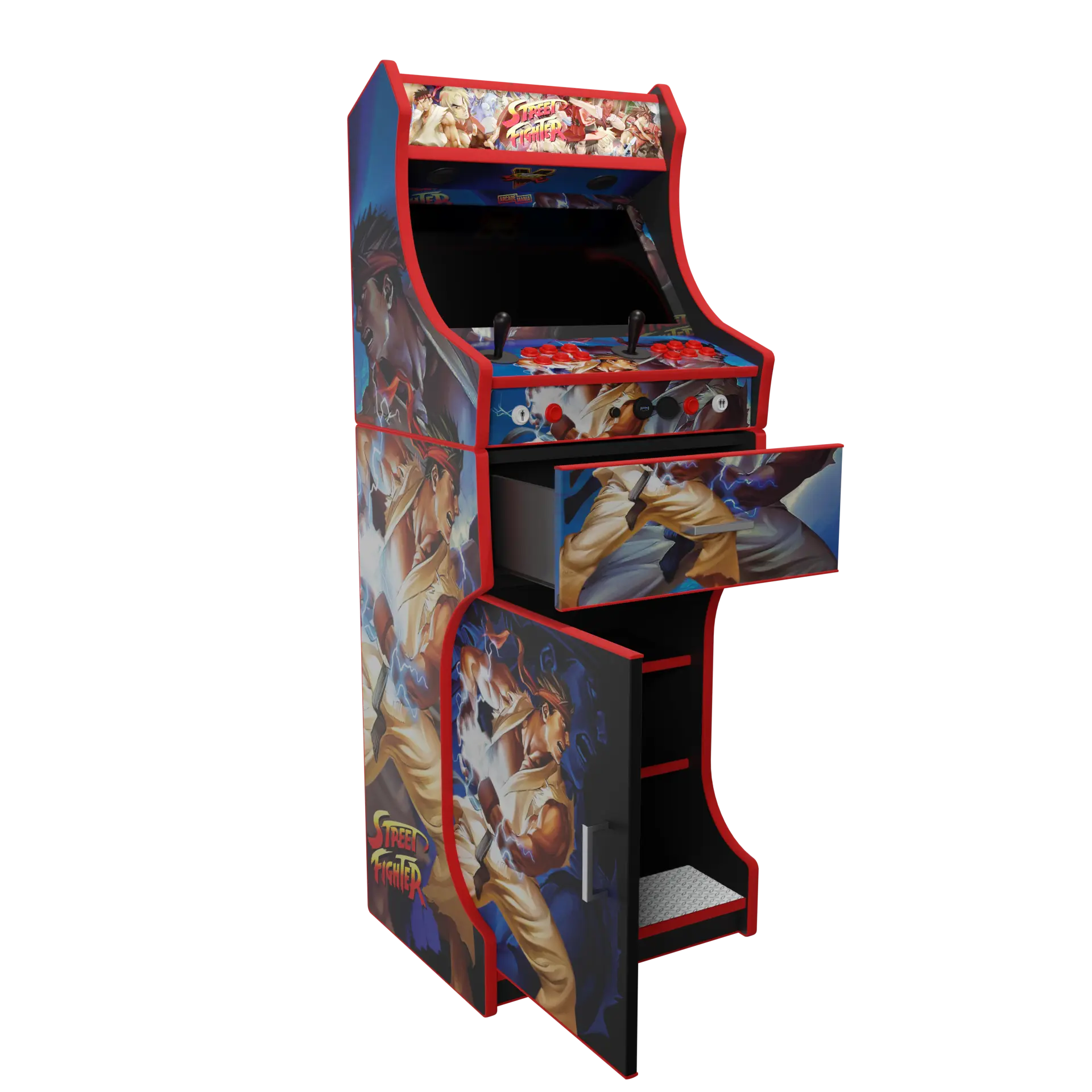 Mega Arcade Machine – Street Fighter V2